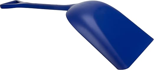 SPARTA Polypropylene Sanitary Shovel, One-Piece Food Handling Scoop, Commercial Kitchen and Bulk Ingredient Transfer Tool, 13.75" x 16.5" Scoop, Blue