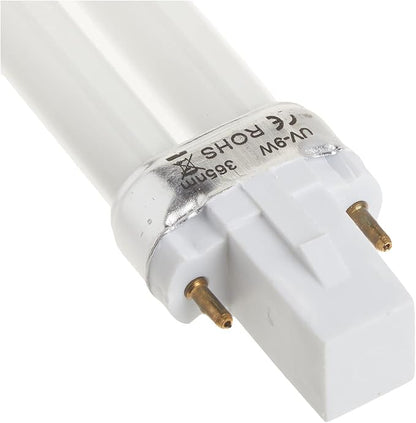 DynaTrap 21050 9-Watt UV Light Bulb Replacement for Indoor Insect and Fly Trap Models DT3009, DT3019, and DT3039 White (Pack of 2)
