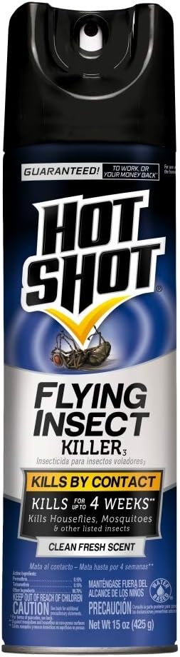 Cutter Backyard Bug Control Outdoor Fogger + Hot Shot Flying Insect Killer