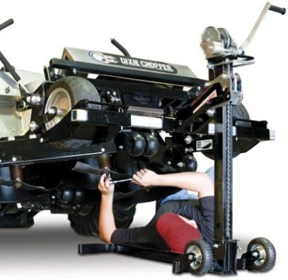MoJack MJ-PRO 00145 Professional Zero Turn Radius Lawn Mower Lift - 750 Pound Lift Capacity, Universal Capacity for Tractors & ZTR Mowers, for Safe & Efficient Maintenance