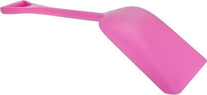 SPARTA 41076EC26 Plastic Sanitary Shovel, Food Safe Plastic Shovel For Commerical Kitchens, 11 Inches, Pink
