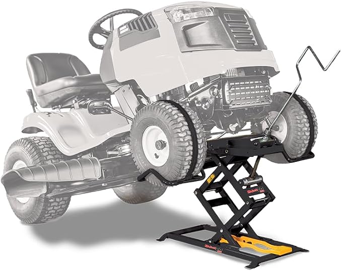 MoJack ZR350 45005 Residential Riding Lawn Mower Lift - 350 Pound Lift Capacity, Zero Turn Radius Mowers, for Safe & Efficient Maintenance