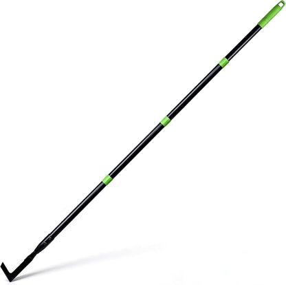 GREBSTK Crack Weeder Crevice Weeding Stainless Steel Tool Adjustable, 63 in | Adjustable 21-63in, Rust-Resistant L-Shaped Blade, Comfortable Handle, for Patio Cracks, Driveway Gaps, Walkway Edging
