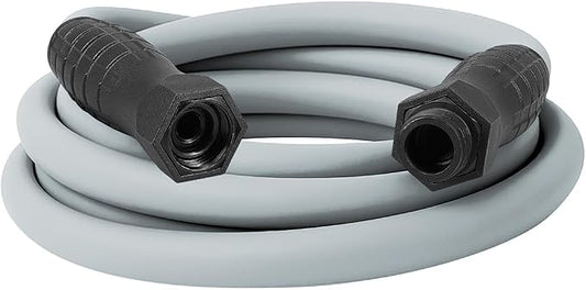 Flexzilla Colors SwivelGrip Garden Hose 5/8 in. x 10 ft., Lightweight All-Weather Water Hose, Durable and Flexible, Leak-Free Connections, Slate Grey