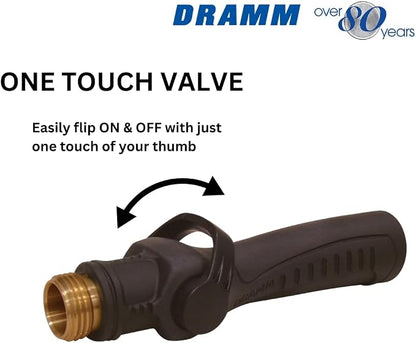 DRAMM Watering and Tool Set Includes 30-Inch One Touch Rain Wand, 9-Pattern Revolution Spray Gun, and Compact Shear, Red