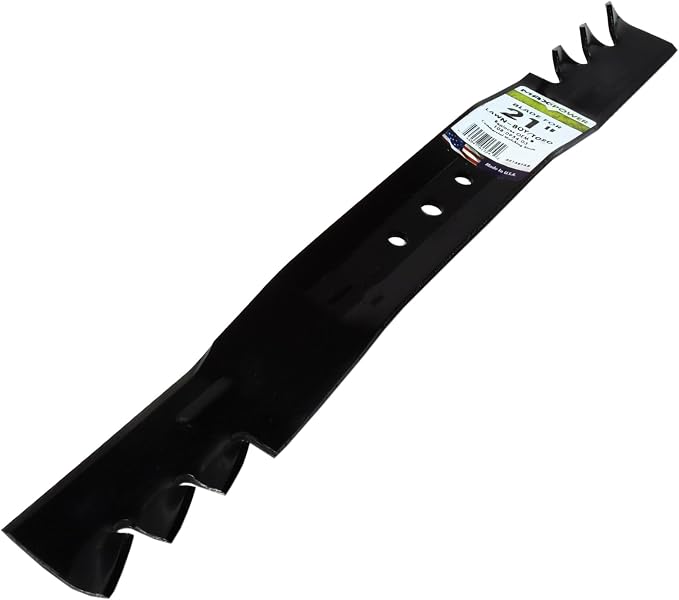 MaxPower 331387XB USA MADE Commercial Mulching Blade | For 21" Cut Toro, Exmark, Lawn Boy Mowers Replaces 108-0954-03, 116-4500, 133-8182-03