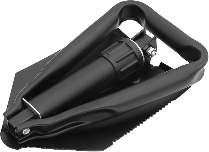 Coghlan's Folding Shovel – Lightweight Collapsible Entrenching Tool for Camping, Hiking, Survival, and Emergency Use – Durable Compact Design for Outdoor Adventures
