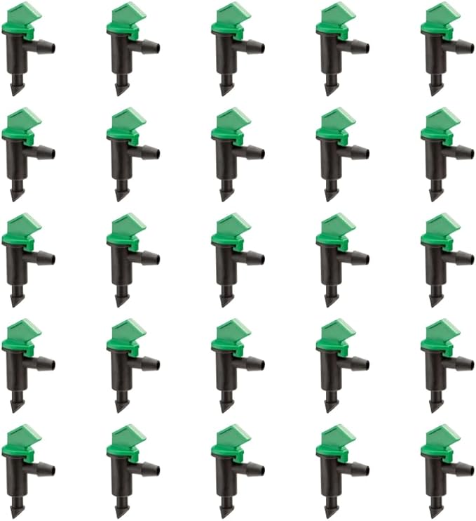 Rain Bird FE40-25S Drip Irrigation 4 Gallon Per Hour Flag Dripper/Emitter, 25-Pack