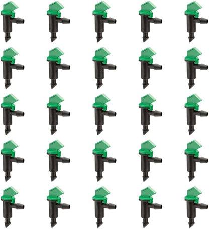 Rain Bird FE40-25S Drip Irrigation 4 Gallon Per Hour Flag Dripper/Emitter, 25-Pack