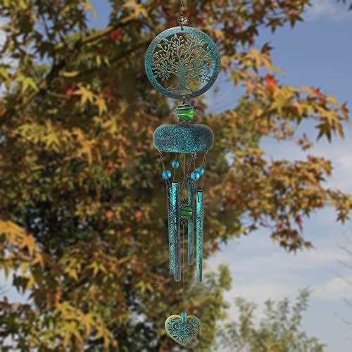 Wind Chimes, Tree of Life Deep Tone Wind Chimes for Outside, Memorial Gift for Mom/Grandma/Women, Windchimes Outdoor Clearance, Mother Garden/Patio/Yard Decor