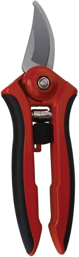 Dramm 18041 ColorPoint Bypass Pruner with Stainless Steel Blade, Red