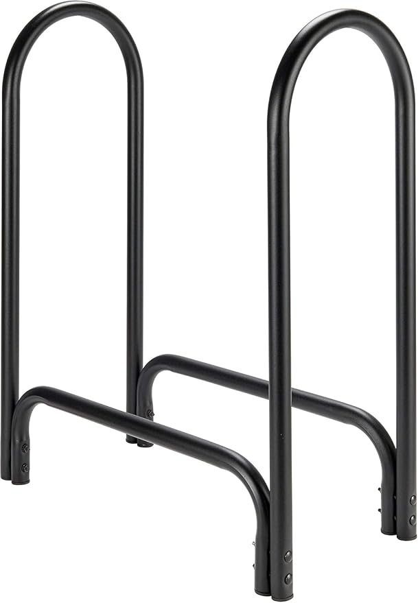 Shelter Fire Wood Storage Racks - Weatherproof Outdoor Firewood Rack, Heavy Duty Steel Wood Rack, Firewood Storage Small (28" L x 12" D x 33" H), SLRS