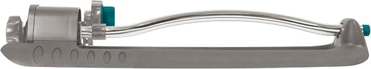 Gilmour Adjustable Rectangular Lawn Sprinkler, Water Sprinkler for Large Area Coverage, Hose Sprinkler for Lawn and Garden, Gray
