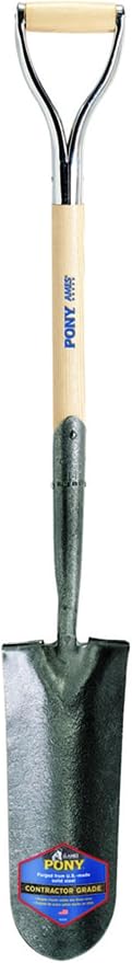 Jackson 1230700 J-450 Pony Drain Spade with Armor D-Grip