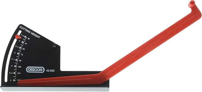 Oregon Universal Small Engine Deck Leveling Gauge | Corrects Unlevel Mower Blades & Deck, Ensures Longevity, Safety & Performance, Fits Most Standard Riding & Push Lawn Mowers