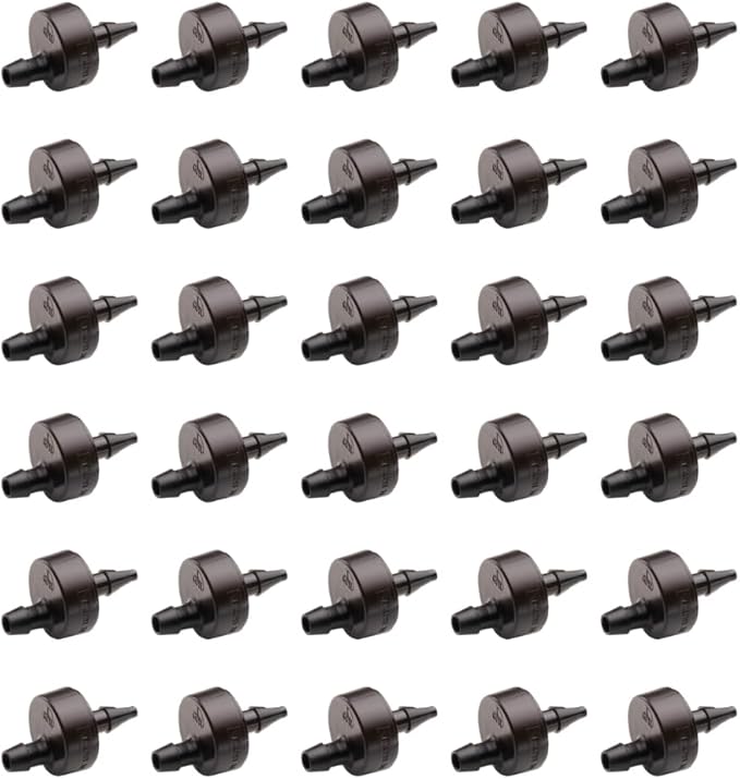 Rain Bird SW10-30PS Drip Irrigation Spot Watering Dripper/Emitter, 1 Gallon Per Hour, 30-Pack