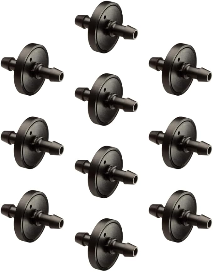 Rain Bird ILD1010PKXS Drip Irrigation in-Line Dripper/Emitter, 1 Gallon Per Hour, 10-Pack