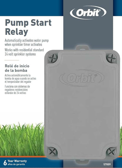 Orbit 5-Pack Sprinkler Pump Relay, Well Pump, Irrigation System Pump Start - 57009