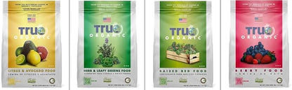 True Organic Berry and Vegetable Food Granular Fertilizers (8 lbs) - CDFA, OMRI Listed for Organic Gardening
