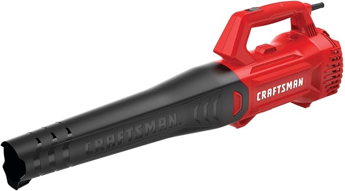 CRAFTSMAN Corded Leaf Blower, Powerful Lightweight Handheld Axial Electric Blower, 9 Amp (CMEBL710)