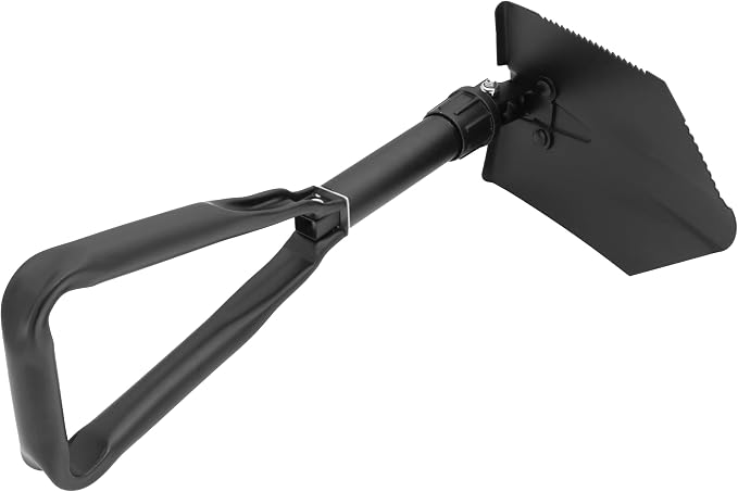 Coghlan's Folding Shovel – Lightweight Collapsible Entrenching Tool for Camping, Hiking, Survival, and Emergency Use – Durable Compact Design for Outdoor Adventures