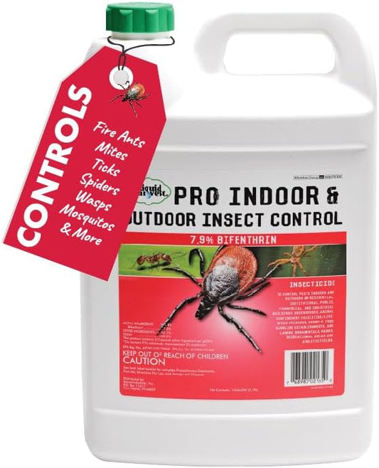 7.9% Bifenthrin Insecticide - Gallon - (Compare to Leading Brands) – Professional Insect Control - Kills on Contact - Fire Ants, Ticks & More