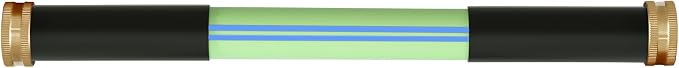 Atlantic 1 ft Female to Female Garden Hose, Green 5/8" Leader Water Hose | Perfect for Hose Reels & Dehumidifiers – with Solid Brass Connectors