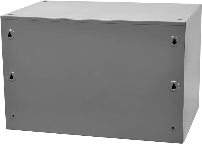 Akro-Mils Steel Garage Storage Cabinet, Small Parts Organizer Metal Cabinet for Hardware, Nails, Screws, Bolts, Nuts, and More, 17" W x 11" D x 11" H, 15-Drawer, Gray Cabinet/Gray Drawers (19715)
