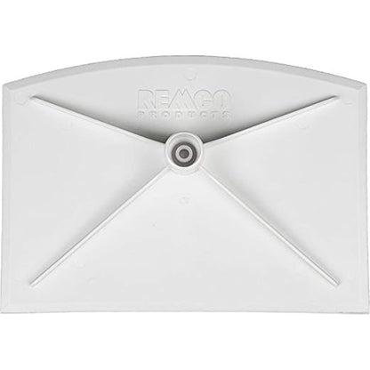 Remco Food Hoe,White,8x11 In,Nylon 29005-1 Each