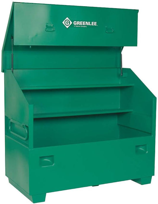 Greenlee 3660 Slant Top Storage Box, 60-Inch By 30-Inch By 48-Inch, Green