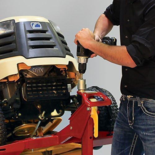 MoJack EZ MAX 45001 Residential Riding Lawn Mower Lift - 450 Pound Lift Capacity, Zero Turn Radius Mowers, for Safe & Efficient Maintenance
