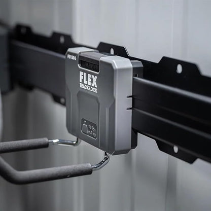 FLEX Track-Lock Wall Mount Storage System Dual Straight Hook 2 Pack - FS1506-2