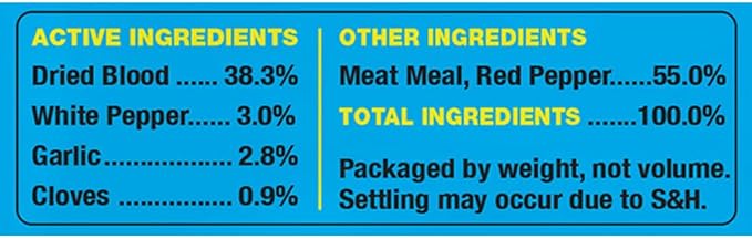 Epic REPELLENTS Deer Scram All Natural Granular Repellent - All-Natural, Animal, People and Pet Safe Granule (6 lb Bag)