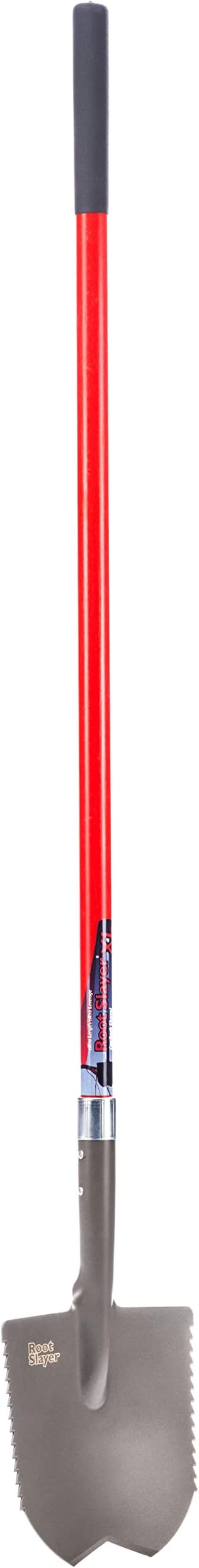 Root Slayer 23011 XL Caprock Garden Spade/Digger, Red