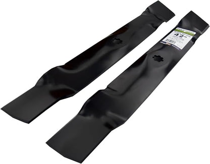 MaxPower 561713B 2-Blade Set for 42" Cut Poulan/Husqvarna/Craftsman Replaces 138498, 138971, 127843, 532138971, 532127843, 532138498, CMXGZAM110136 | For 42" Cut Poulan, Husqvarna, Craftsman Replaces 138498, 138971, 127843, 532138971, 532127843, 532138...
