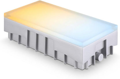 LEONLITE Paver Light, 4x8 Inch Low Voltage LED Landscape Light, 5CCT Adjustable Glare-Free Brick Light, IP67 CRI90 Drive-Over Safe, 12-24V AC/DC Hardwired Pathway Light for Walkways & Driveways