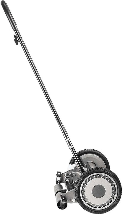Great States 815-18 18-Inch 5-Blade Push Reel Lawn Mower, Grey