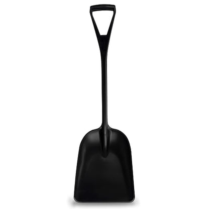 SPARTA Polypropylene Sanitary Shovel, One-Piece Food Handling Scoop, Commercial Kitchen and Bulk Ingredient Transfer Tool, 13.75" x 16.5" Scoop, Black (Pack of 3)
