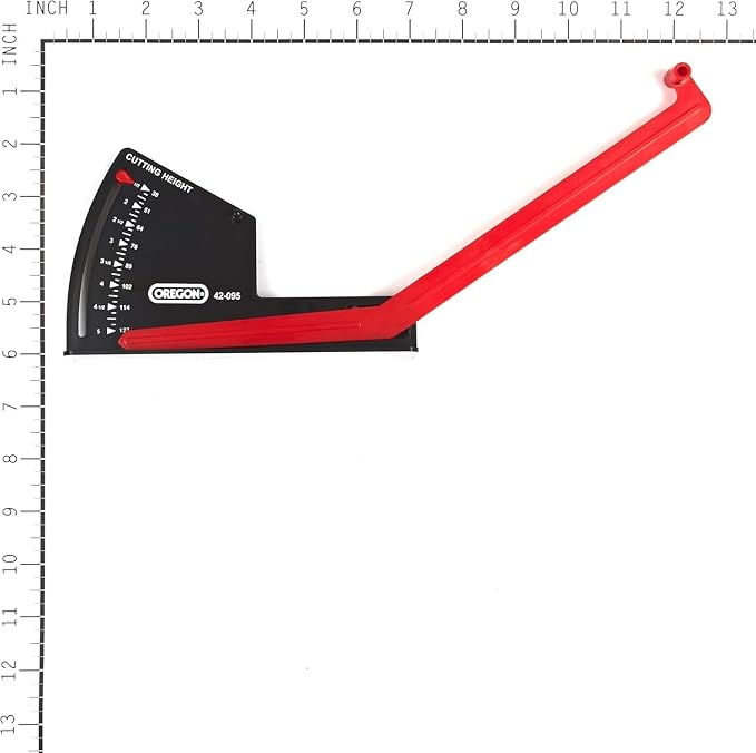 Oregon Universal Small Engine Deck Leveling Gauge | Corrects Unlevel Mower Blades & Deck, Ensures Longevity, Safety & Performance, Fits Most Standard Riding & Push Lawn Mowers