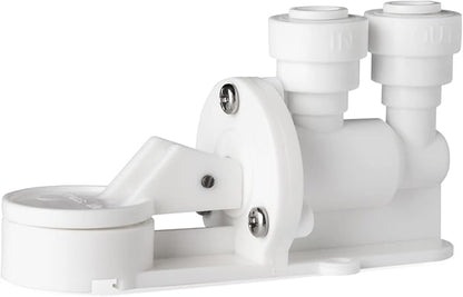 iSpring ALS1 Leak Detector and Shut-Off Valve for Reverse Osmosis and Under Sink Water Filtration Systems - 1/4” Quick Connect
