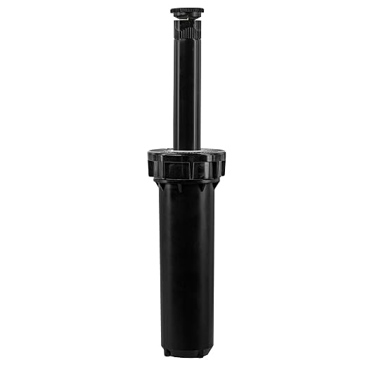 Orbit 80355 - 4" Professional Pressure-Regulating Pop-Up Spray Head Sprinkler with 15' Adjustable Pattern Nozzle