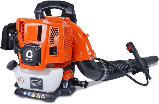 52CC Backpack Leaf Blower, 780 CFM & 270 MPH | 2.2-HP 2-Cycle Gas Powered Leaf Blower, for Heavy Duty Lawn Care, Wet Leaf & Debris Clean