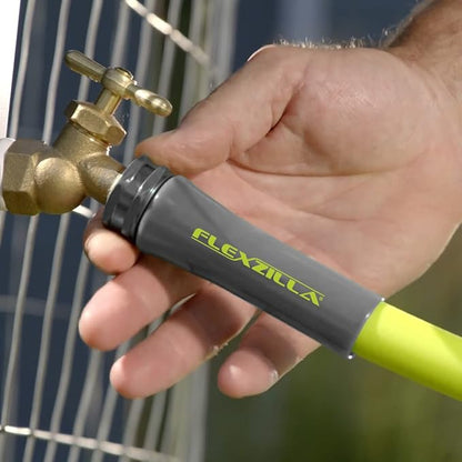 Flexzilla Garden Hose 3/4 in. x 75 ft., Lightweight All-Weather Water Hose, Durable and Flexible, Leak-Free Connections