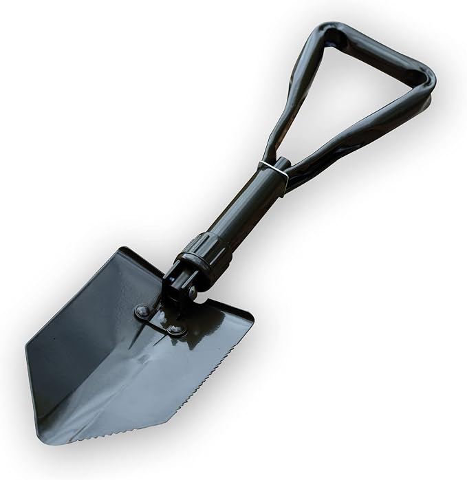 Coghlan's Folding Shovel – Lightweight Collapsible Entrenching Tool for Camping, Hiking, Survival, and Emergency Use – Durable Compact Design for Outdoor Adventures (Pack of 4)