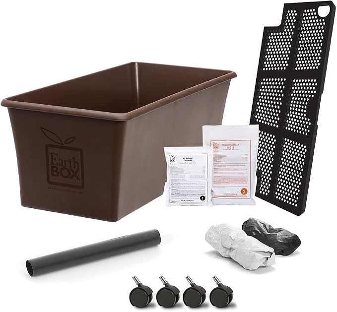 EarthBox 80153 Garden Kit, Organic, Chocolate