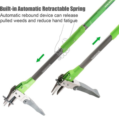 Grootpow Weed Puller + Hand Weeder - Bundle Stand Up Weed Puller & Hand Weeder Tool for The Easiest & Most Effective Weed Removal