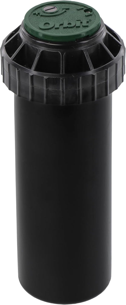 Orbit Watermaster 55461 Voyager 4-Inch Adjustable Pop-Up Gear Drive Sprinkler Head, Black, 2 Count (Pack of 2)