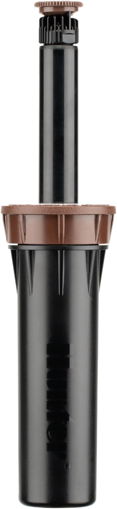 Hunter PRS30 4 in. Pop-Up Sprinkler Head Body, 30 PSI, Check Valve | 30 PSI pressure-regulated 4 in. lawn sprinkler body with check valve, 1/2 in. inlet, brown cap; nozzle sold separately