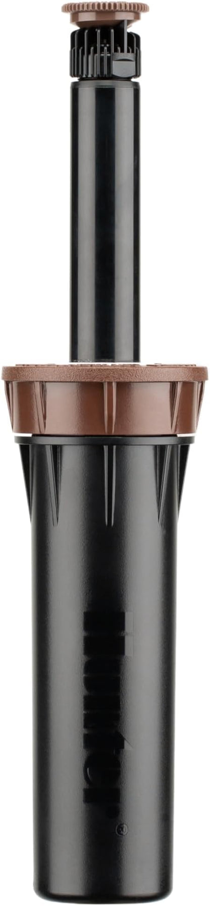 Hunter PRS30 4 in. Pop-Up Sprinkler Head Body, 30 PSI, Check Valve | 30 PSI pressure-regulated 4 in. lawn sprinkler body with check valve, 1/2 in. inlet, brown cap; nozzle sold separately