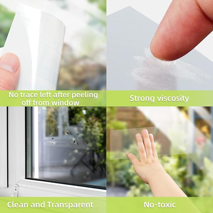 Kensizer 50-Pack Window Fly Traps